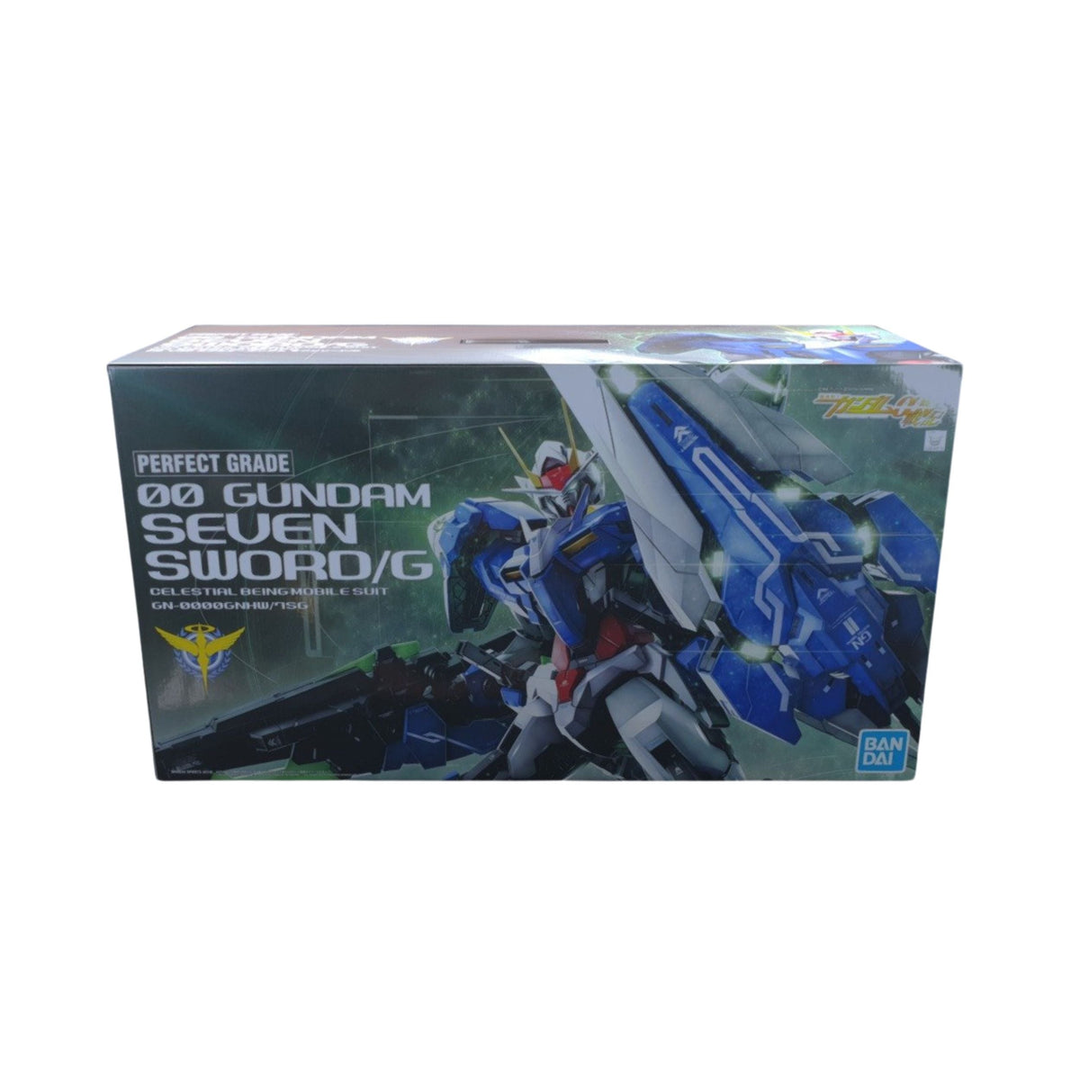 Bandai Perfet Grade 00 Gundam Seven Sword/G - Celestial Being Mobile Suit PG GN-0000GNHW/7SG Action Figure