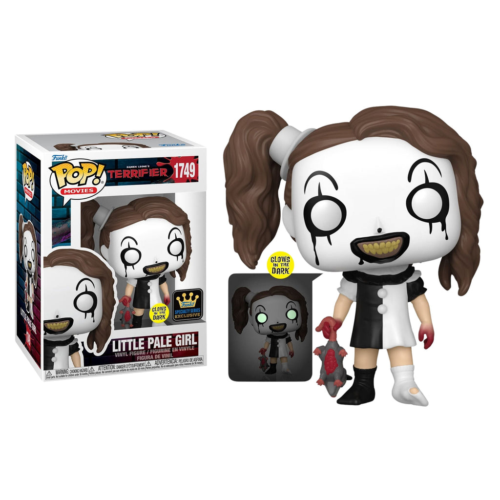 Little Pale Girl Funko Pop! Movies Damien Leone's Terrifier - Glows In The Dark Specialty Series - Approx. 4 1/4" Collectible Exclusive Vinyl Figure