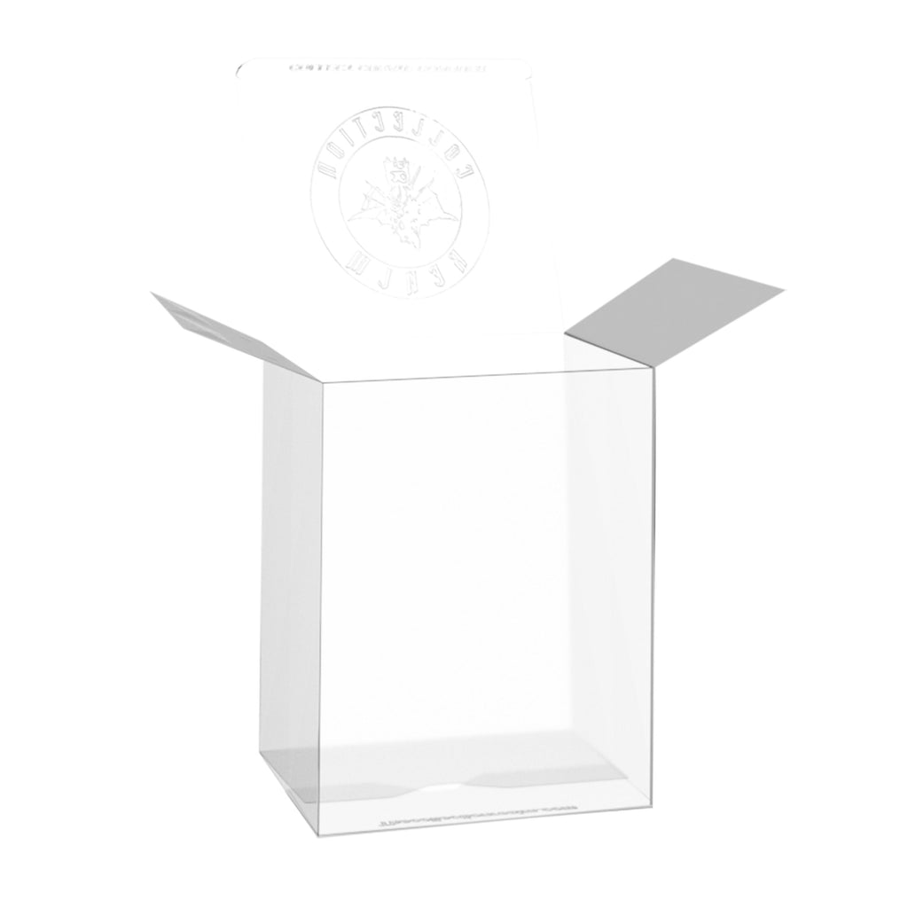 25-Pack Crystal Clear Vinyl Figure Protectors Compatible with 4-Inch Collectibles – Heavy-Duty Display Cases with 0.5mm Thickness for Water, Dust & UV