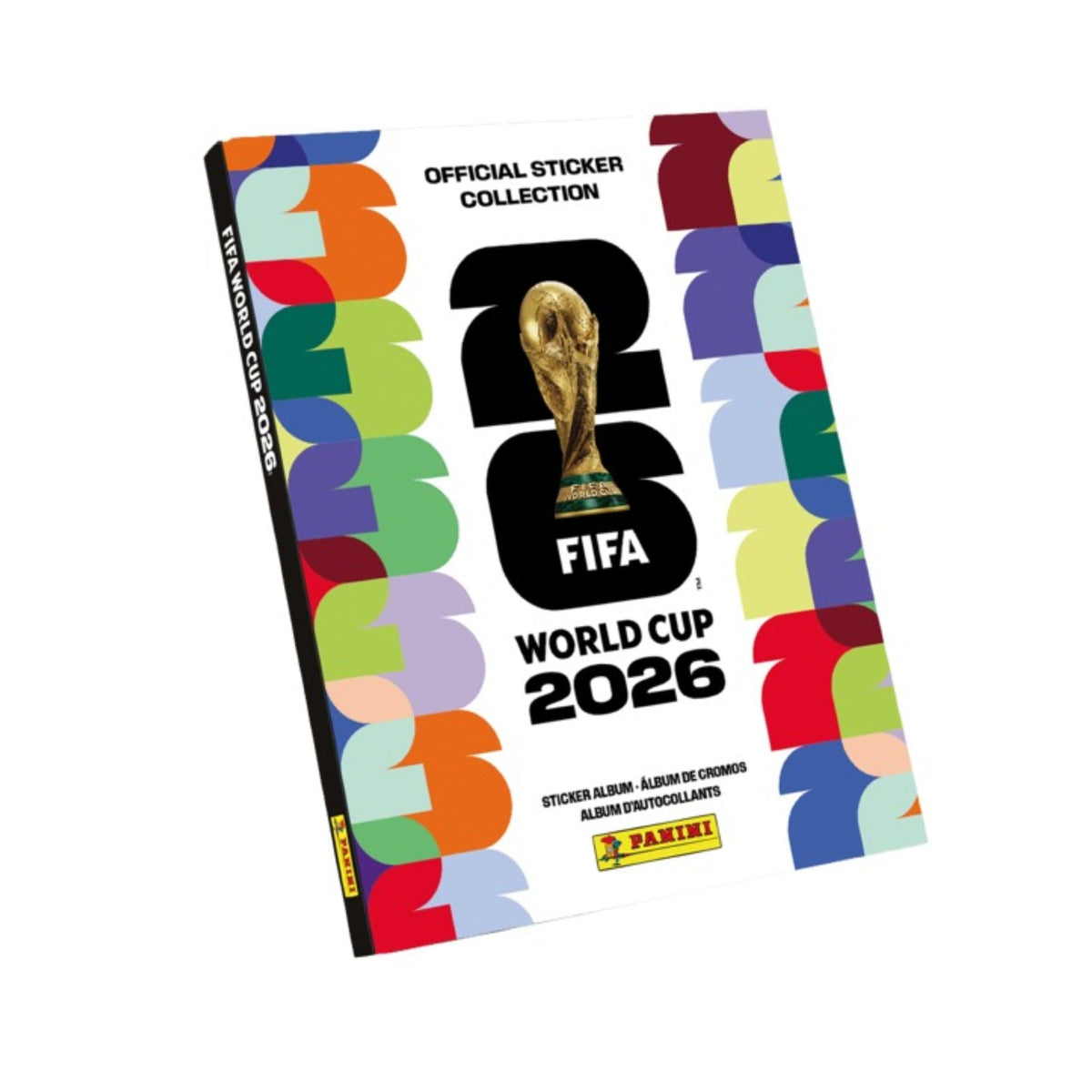 2026 Panini FIFA World Cup 100ct Sticker & Hard Cover Album Combo - Official Soccer Sticker Collection with Album and Sticker Packs, Collectible