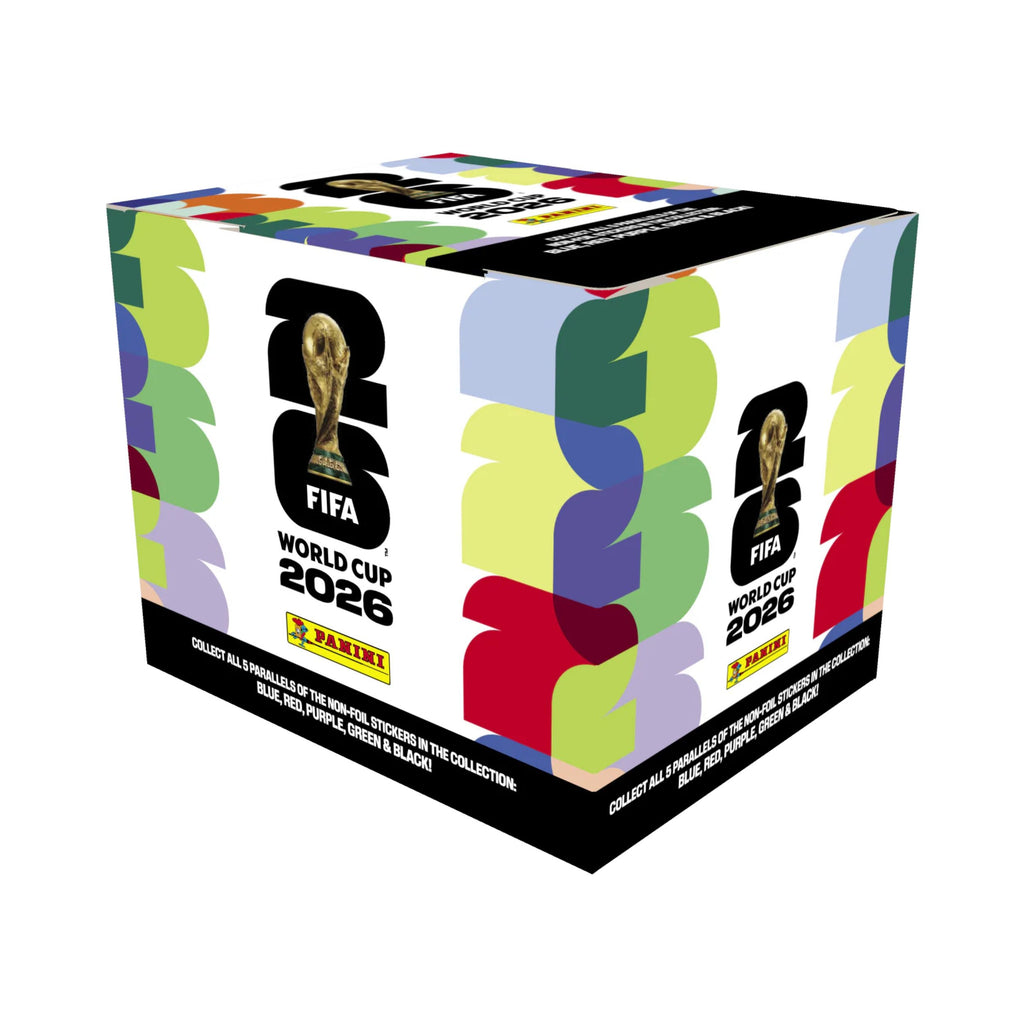 2026 Panini World Cup Soft Cover Album and 50ct Sticker Box Collectible Sticker Set