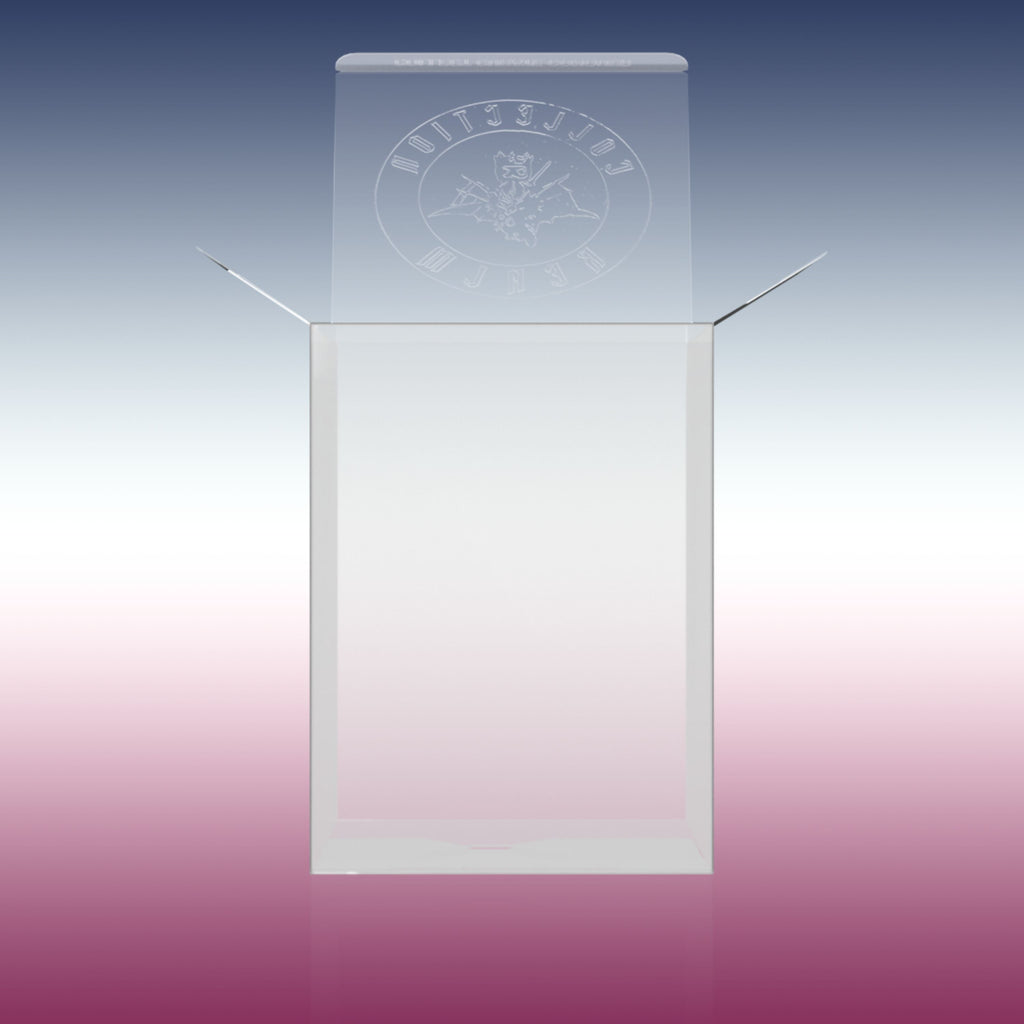 10-Pack Crystal Clear Vinyl Figure Protectors Compatible with 4-Inch Collectibles – Heavy-Duty Display Cases with 0.5mm Thickness for Water, Dust & UV