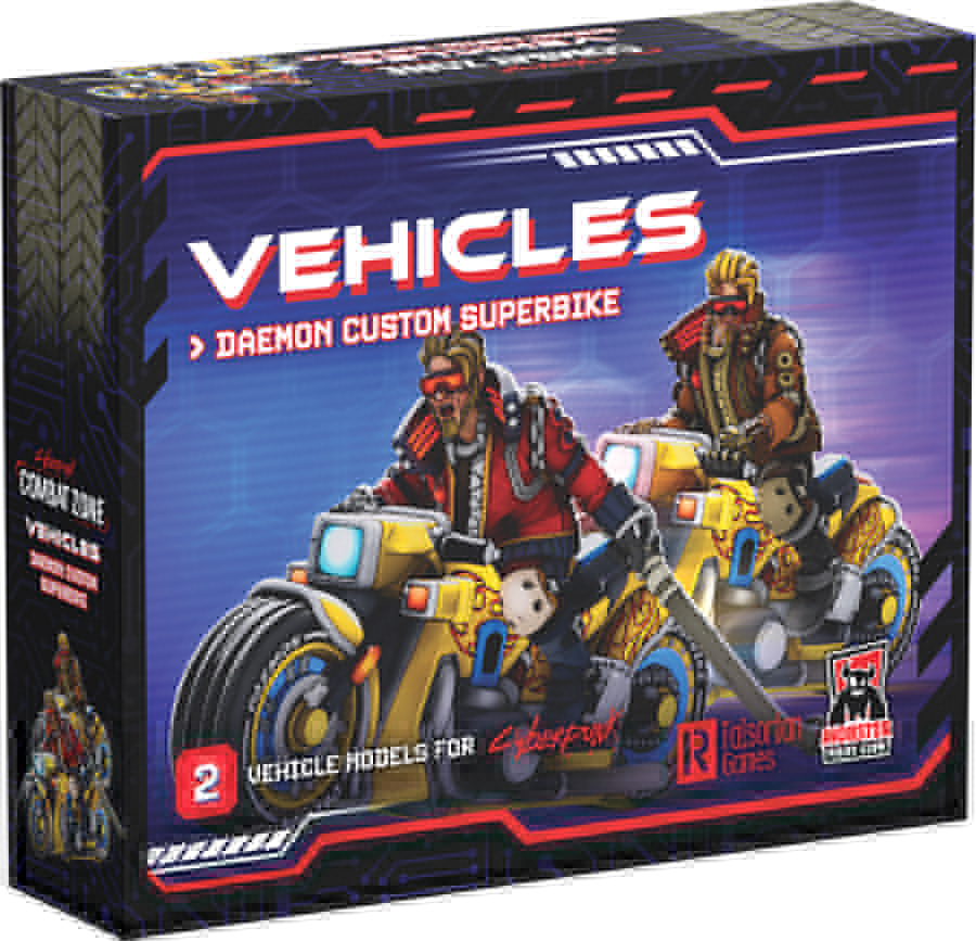 Cyberpunk RED: Combat Zone - Daemon Custom Superbike (Preorder)