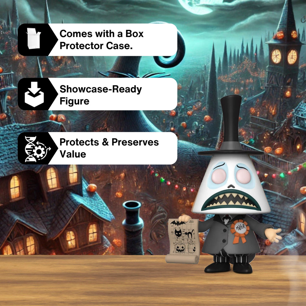 Mayor with Megaphone Funko Pop! Disney: The Night Before Christmas - Approx.3 3/4" Collectible Chase Limited Edition Vinyl Figure #807 with Display