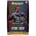 Magic: The Gathering - Star Trek Klingon Fury Collector Commander Deck (Preorder)