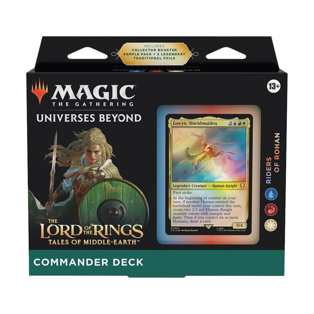 Magic The Gathering LOTR Tales of Middle Earth Commander Deck Riders of Rohan MTG Cards Set