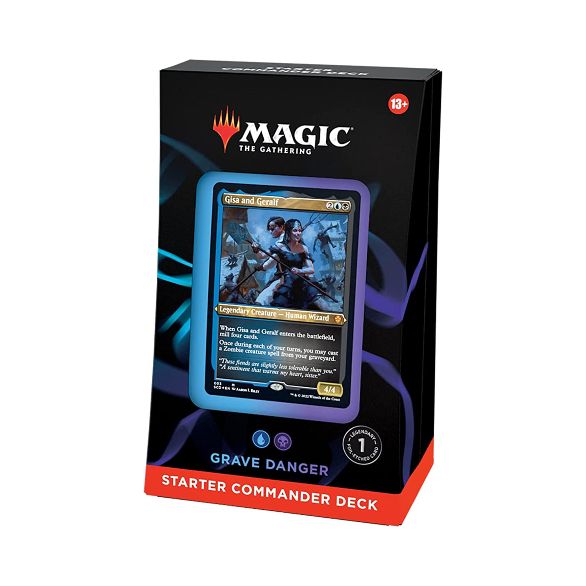 Magic: The Gathering Grave Danger Starter Commander Deck – 100-Card Preconstructed MTG TCG Deck