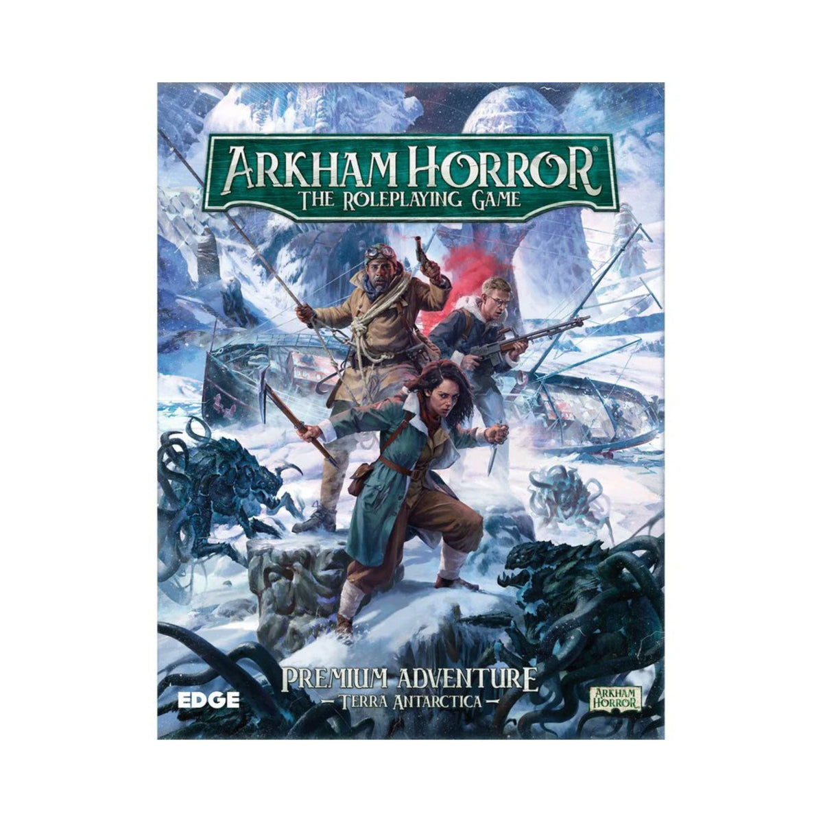 Arkham Horror RPG Premium Adventure Terra Antarctica Tabletop Roleplaying Game Book