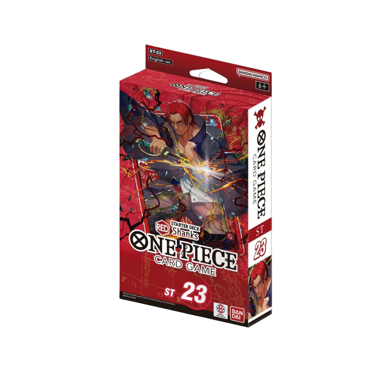 One Piece TCG Starter Deck Shanks Red ST-23 Bandai Namco (50-Card Deck)