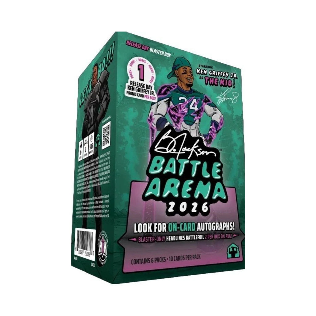 Bo Jackson Battle Arena 2026 Release Day Blaster – Exclusive Launch Edition Box