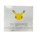 Pokemon TCG Celebrations Elite Trainer Box Trading Card Game Cards Packs Accessories Set