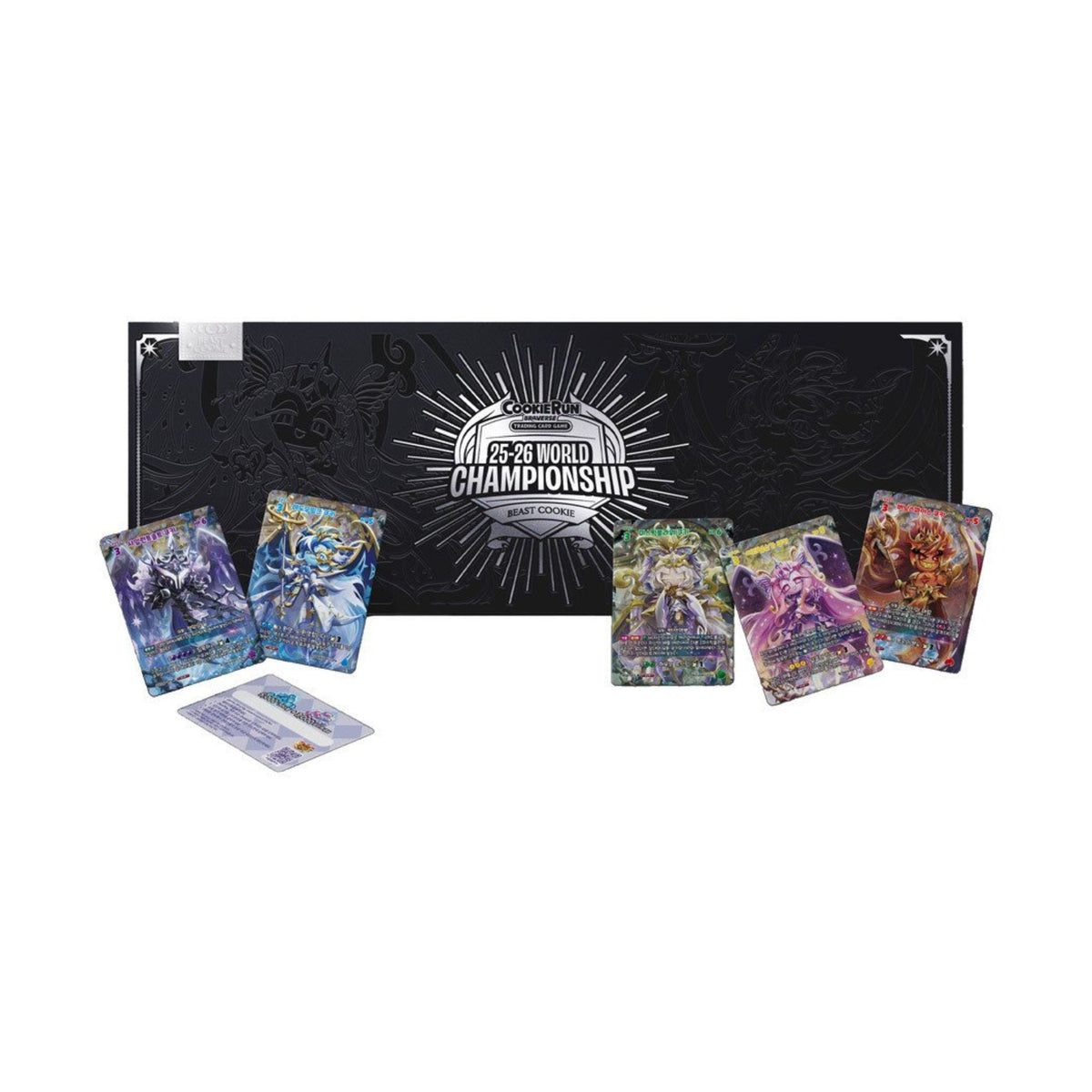 CookieRun Beast Cookie Collectible Card Set – Official Cookie Run Braverse TCG Promo Trading Cards, Cookie Run Kingdom Cards Collectibles for Fans and