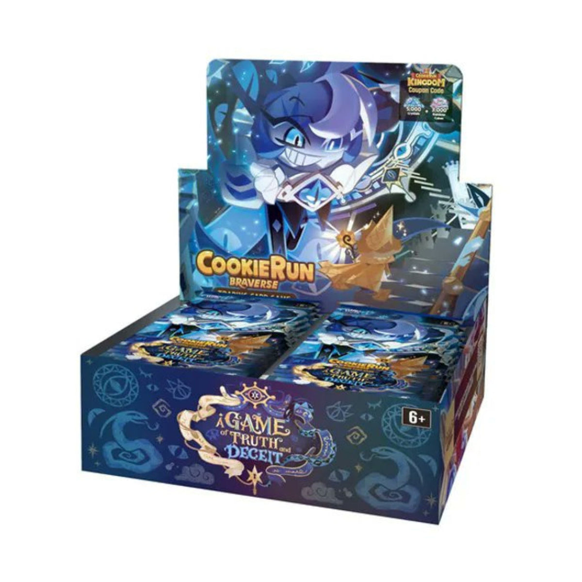 Cookie Run Braverse TCG A Game of Truth and Deceit Booster Box 28 Packs Trading Card Game