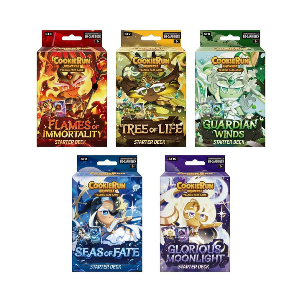 Cookie Run TCG Legendary Cookie Starter Deck 5ct Assortment (Preorder)