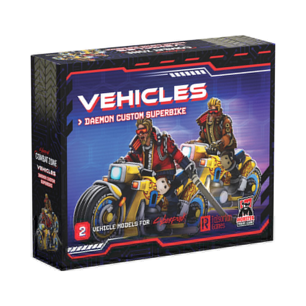 Cyberpunk RED: Combat Zone - Daemon Custom Superbike (Preorder)