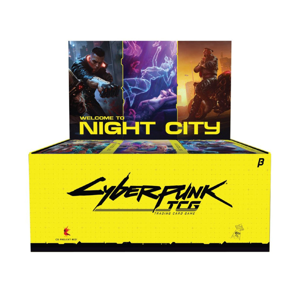 Cyberpunk TCG Beta Booster Box (36 Packs) – Trading Card Game Booster Set, Collectible Cards, Futuristic Strategy Deck Building Game, Limited Beta