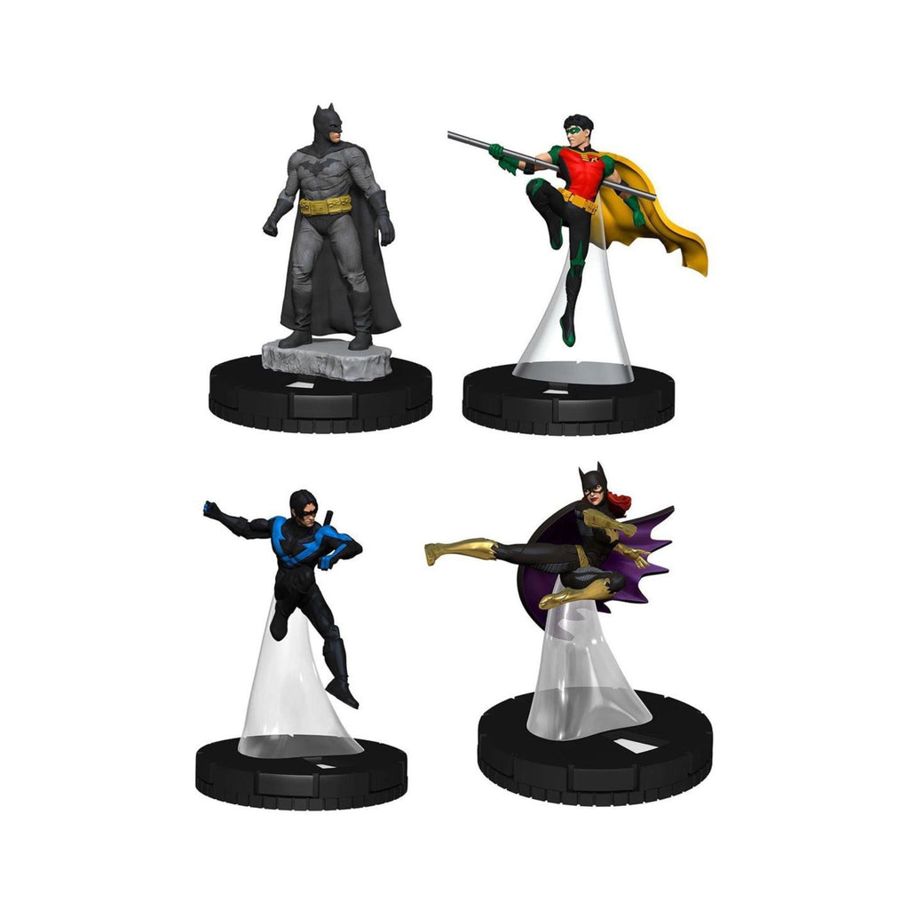 DC HeroClix 400 Gotham Knights Mini-Figure 4-Pack with Batman Robin Nightwing Batgirl