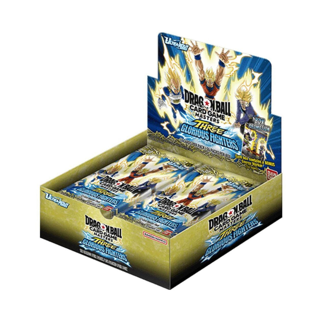 Dragon Ball Card Masters TCG B30 3 Glorious Fighters Booster Box - 24 Packs