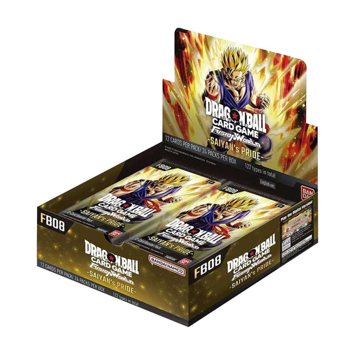 Dragon Ball Super Fusion World Saiyan's Pride Booster Box - 24 Packs