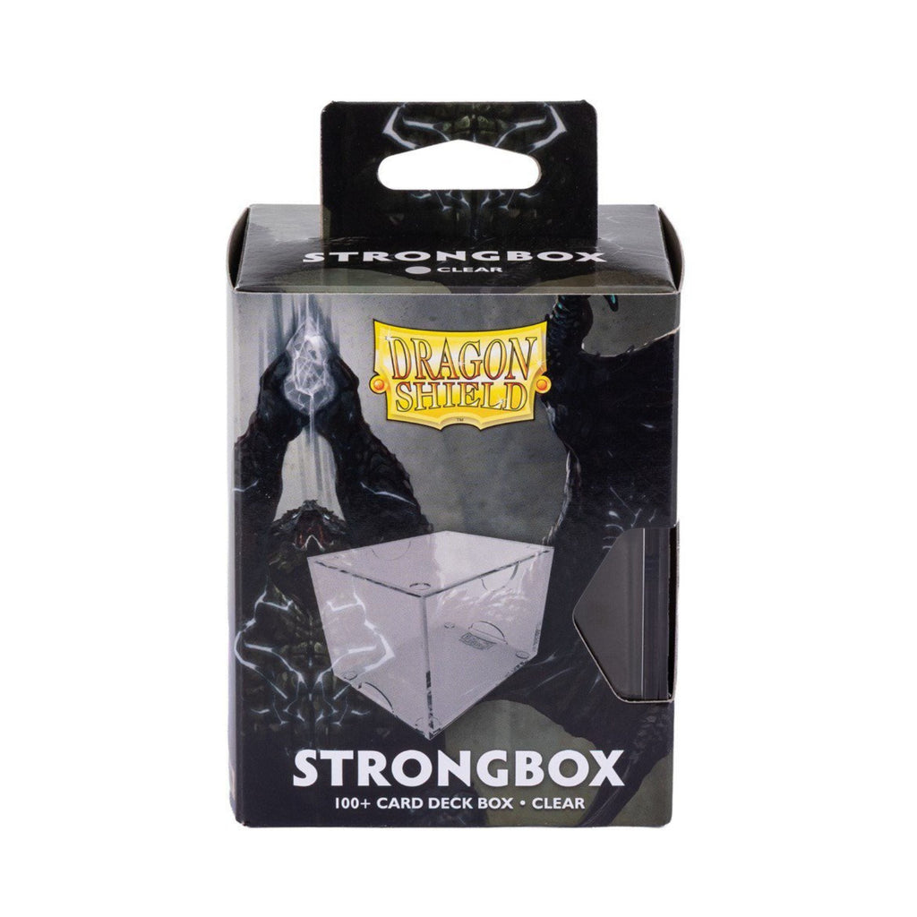 Dragon Shield Strongbox Clear Deck Box for 100+ Double-Sleeved Cards