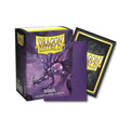 Dragon Shield Dual Matte Sleeves Soul 100ct – Metallic Purple Card Sleeves with Black Interior, Opaque TCG Deck Protectors, Durable Arcane Tinmen
