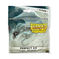 Dragon Shield Perfect Fit Clear Sideloaders Inner Card Sleeves 100 Count
