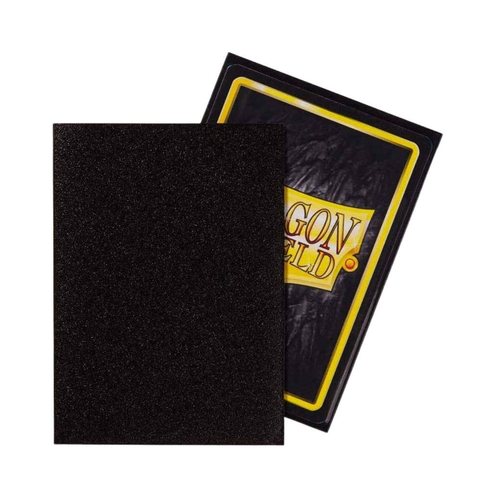 Dragon Shield Card Sleeves Jet Matte 100ct – Standard Size Matte TCG Sleeves for MTG, Pokémon, and Trading Cards, Durable Protection, Smooth Shuffle