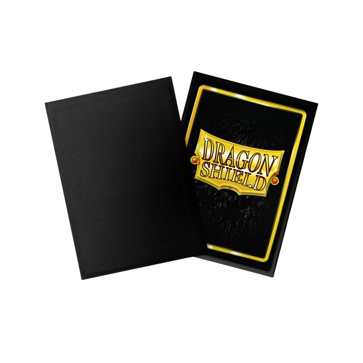 Dragon Shield Card Sleeves Standard Size Matte Black 100ct Durable Matte TCG Sleeves for Trading Cards, Collectible Card Games, Card Deck Protection