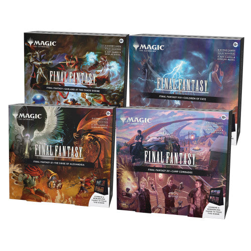 Magic: The Gathering Final Fantasy Holiday Scene Box - Set of 4 (Preorder)