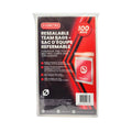 ER Team Bags Sleeves Resealable 100 Pack for PSA Graded Card Slabs – Clear Protective Sleeves, Acid-Free, Archival Safe, Scratch Protection for