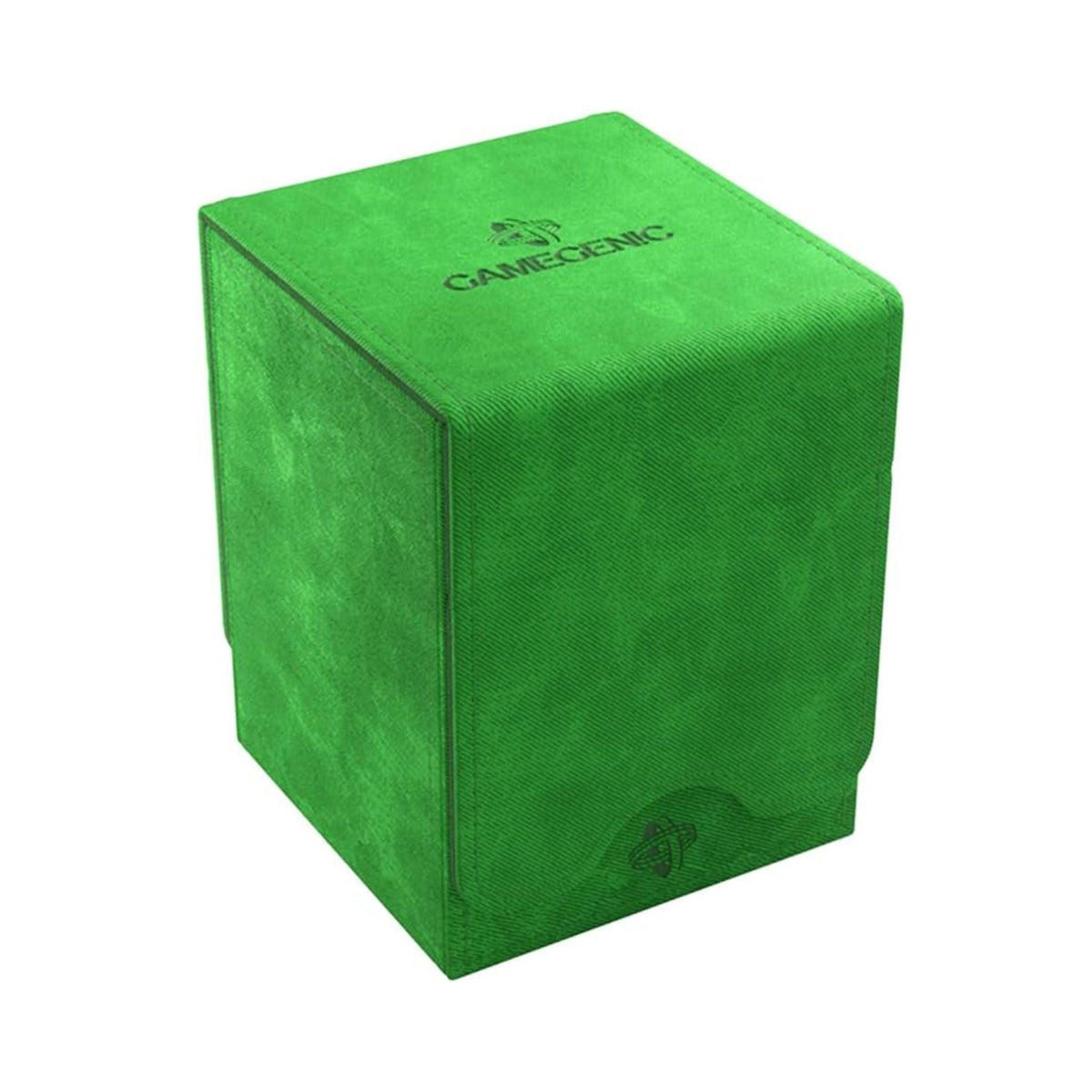 GameGenic Squire Convertible Deck Box 100 Plus Cards Green Trading Card Storage Case