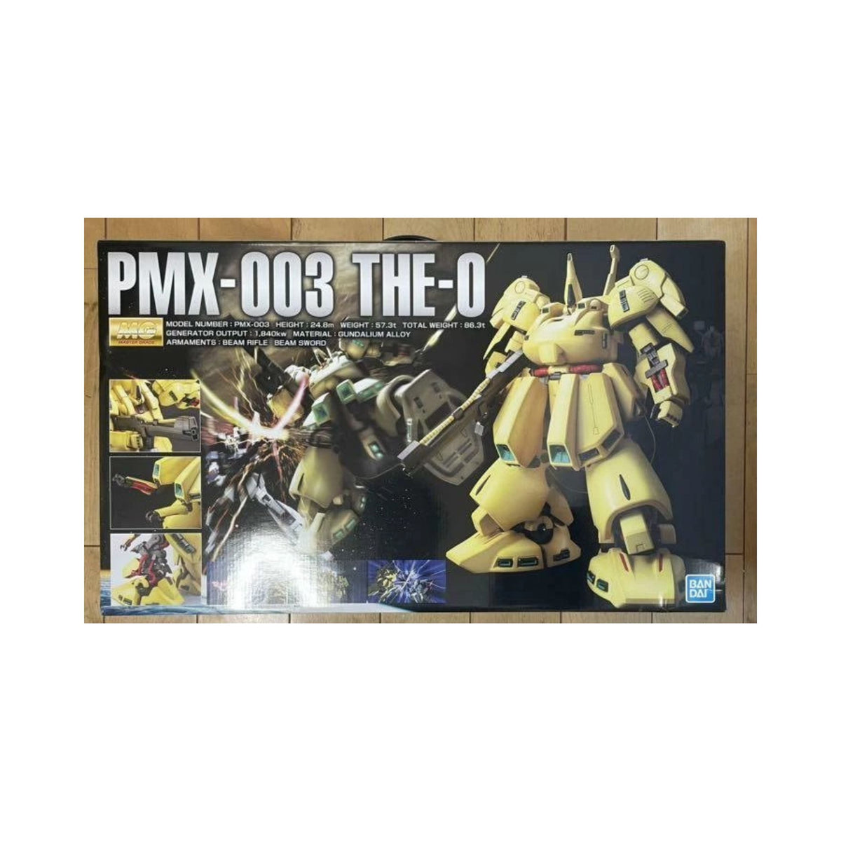The-O PMX-003 Master Grade 1/100 Model Kit by Bandai – Mobile Suit Gundam Zeta MG Gunpla for Collectors and Hobby Builders