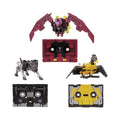 Hasbro Transformers Ravage, Buzzsaw & Ratbat Figure Set – Decepticon Cassette Collectibles, Convertible Action Figures with Display Cases, Original