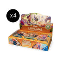 Disney Lorcana TCG Wilds of the Unknown Booster Box Case | 4 Booster Boxes per Case | 24 Packs per Box | Trading Card Game Collectible Cards