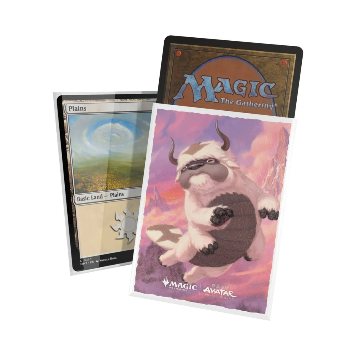 MTG Avatar The Last Airbender Appa Aangs Companion Art Sleeves for Trading Cards