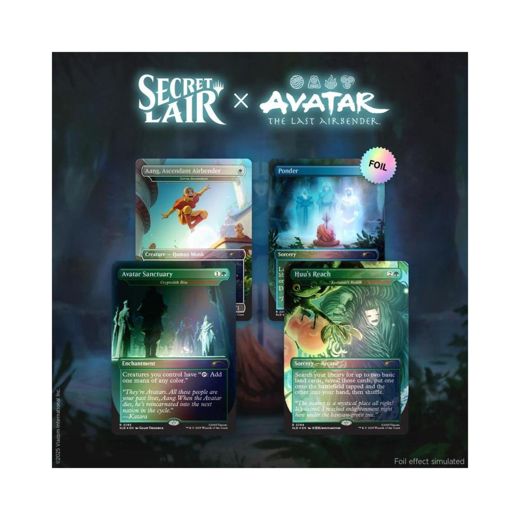 Magic: The Gathering TCG Avatar Secret Lair X Avatar The Last Airbender A Lot To Learn