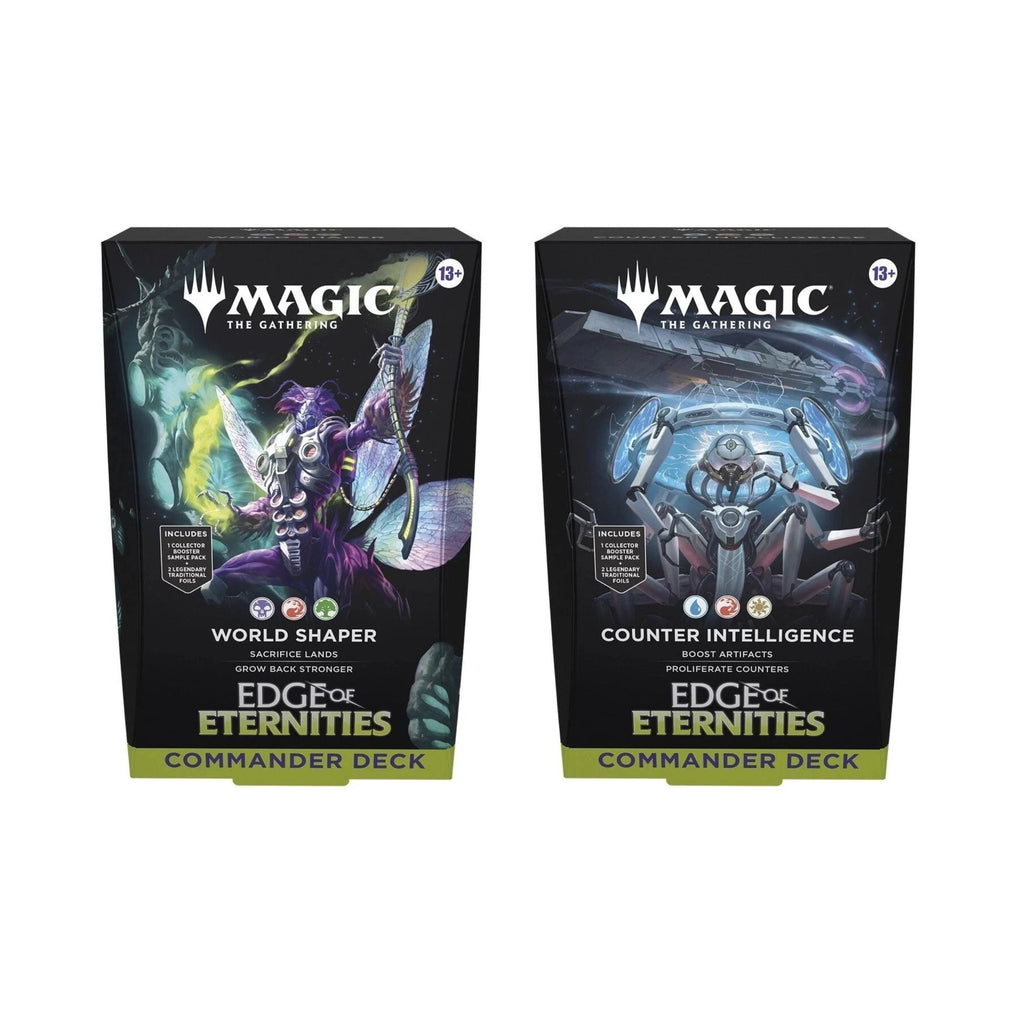Magic: The Gathering TCG Edge of Eternities Commander Deck Set of 2
