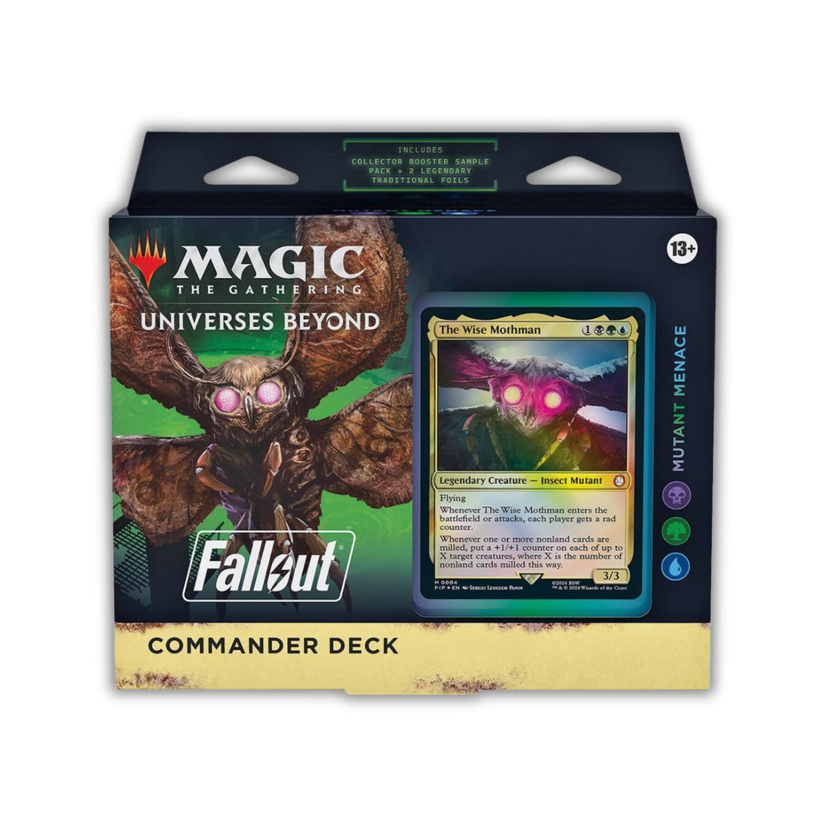 Magic The Gathering TCG Universes Beyond Fallout Mutant Menace Commander Deck – MTG Cards
