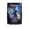Magic The Gathering Foundations Commander Deck Calling All Angels FDC 100-Card MTG Deck with Foil Commander Card Tokens Deck Box (Preorder)