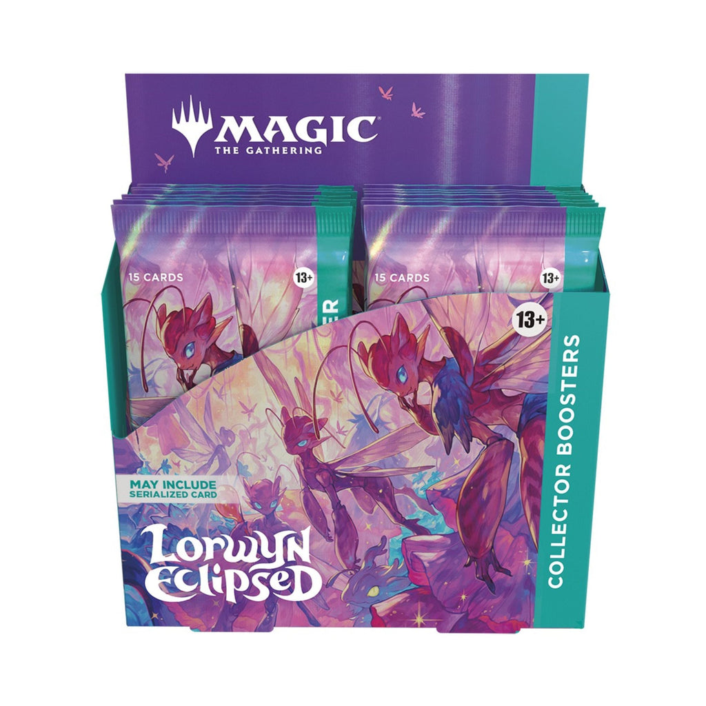 Magic: The Gathering TCG Lorwyn Eclipsed Collector Booster – 15 Cards per Pack, 12 Packs per Box