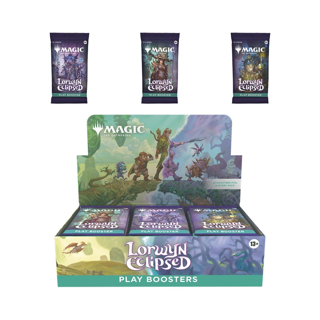 Magic: The Gathering TCG Lorwyn Eclipsed Play Booster Box – 15 Cards per Pack, 30 Packs per Box – MTG Draft & Collectible Booster Packs – Fantasy