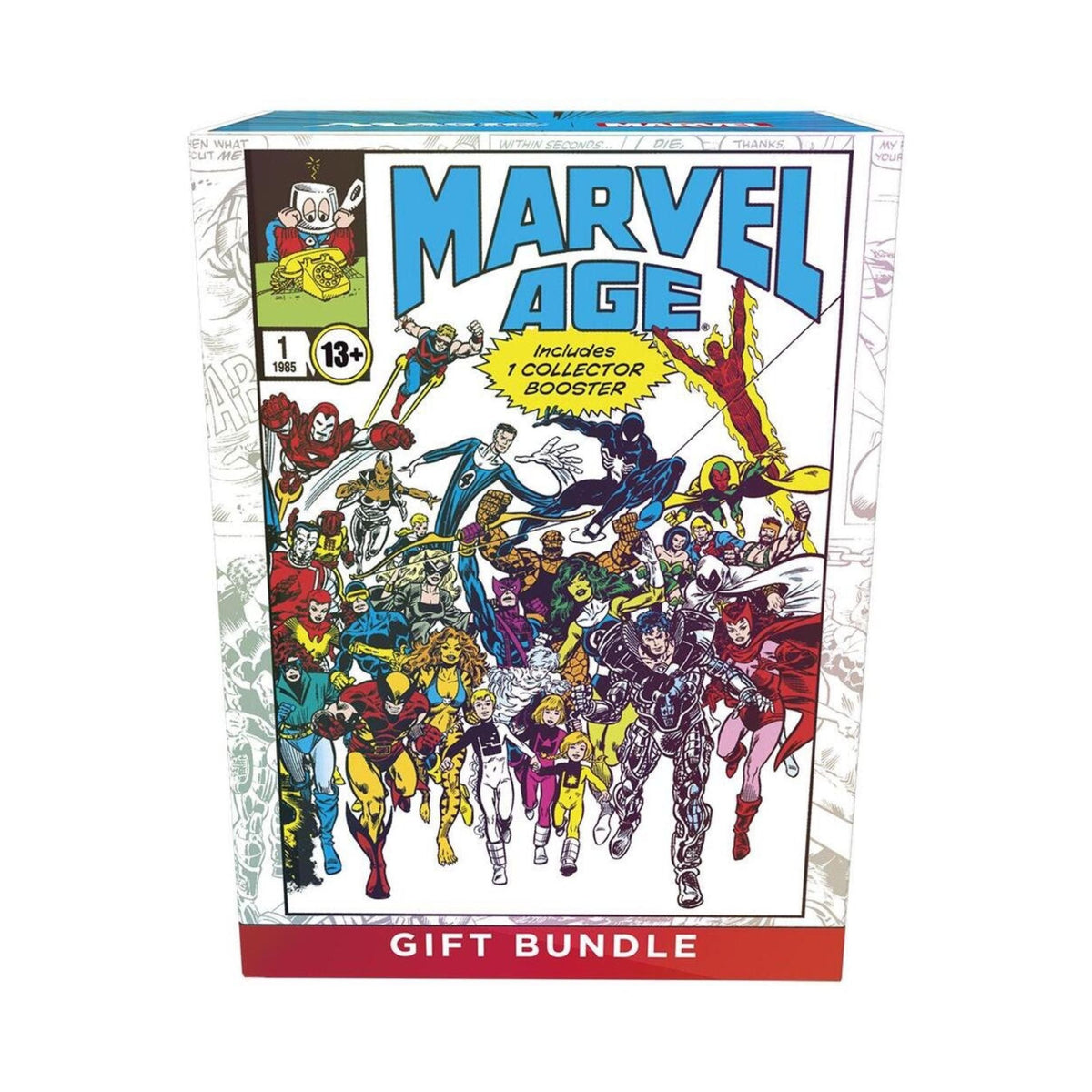 MTG Marvel Super Heroes Gift Bundle - Magic: The Gathering Play & Collector Boosters, Foil Promo Card, Full-Art Lands, Life Counter, Collector Booster