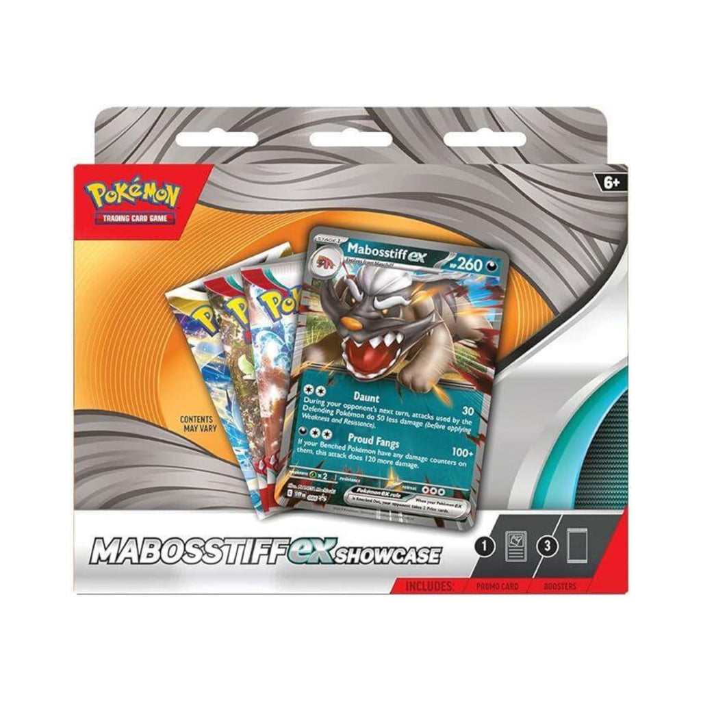 Pokemon TCG Mabosstiff ex Showcase Box Pokemon Trading Cards and Booster Packs
