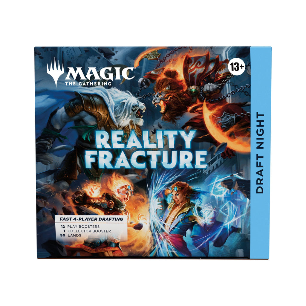 Magic: The Gathering Reality Fracture Draft Night Box for 4 Players with Collector Booster, Pick-Two Draft Party Kit, MTG Trading Card Game (Preorder)