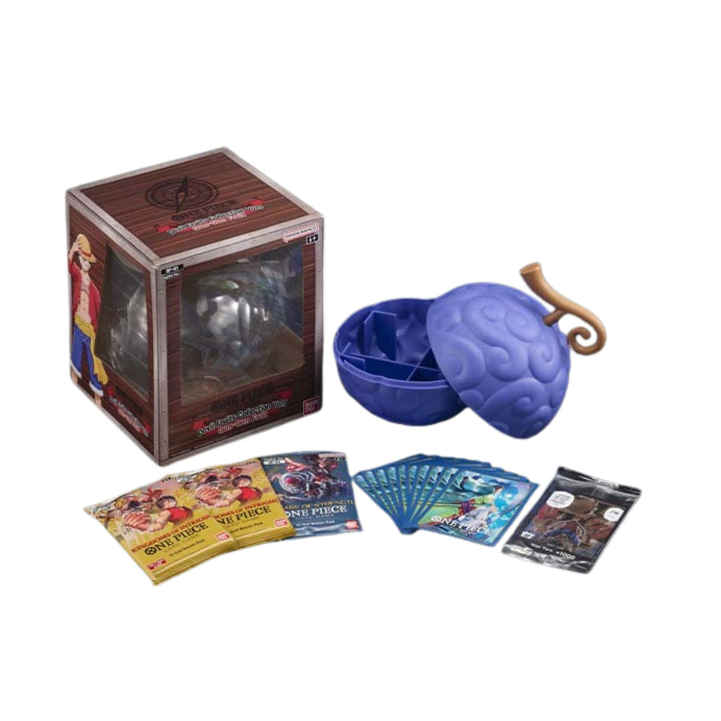 One Piece Card Game DF 01 Devil Fruit Collection Gum Gum Fruit Bandai Cards Set