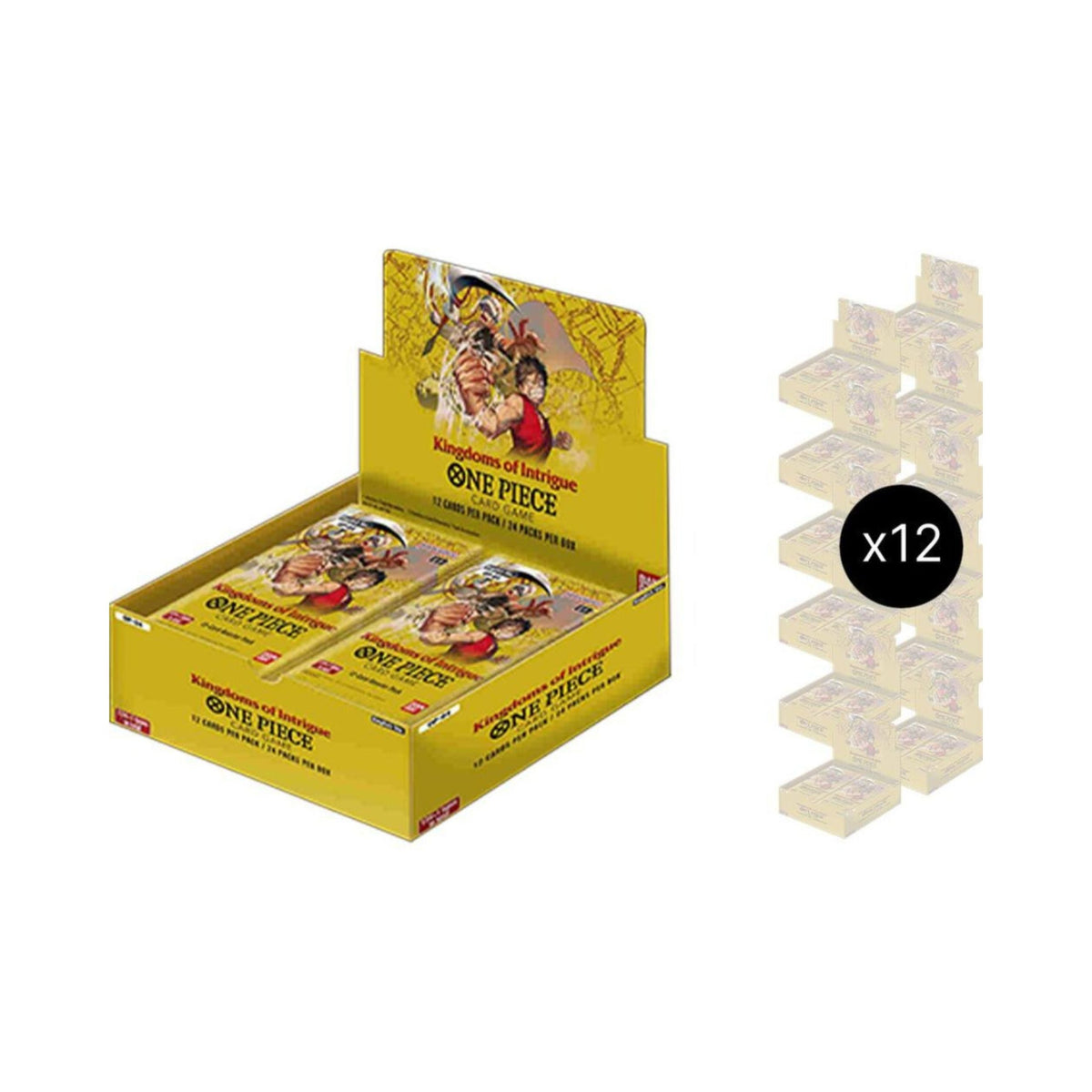 One Piece Card Game OP-04 Kingdoms of Intrigue Booster Box Case