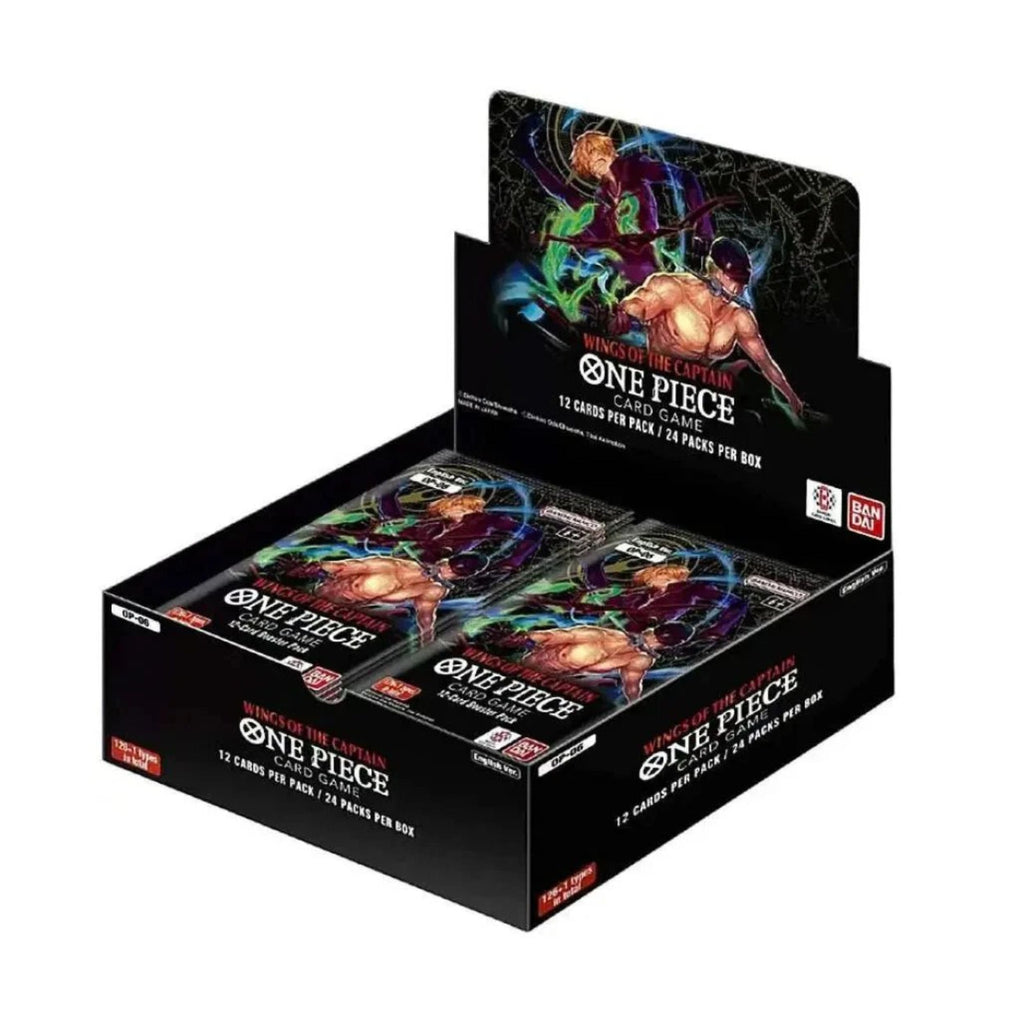 One Piece TCG OP-06 Wings of the Captain Booster Box – 24 Packs of 12 Cards
