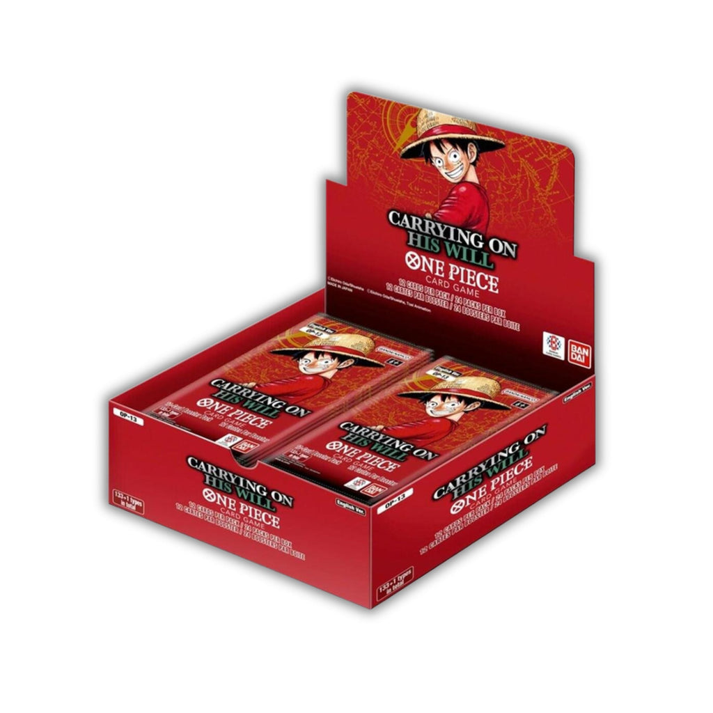 One Piece TCG OP-13 Carrying On His Will Booster Box English Edition Trading Card Game