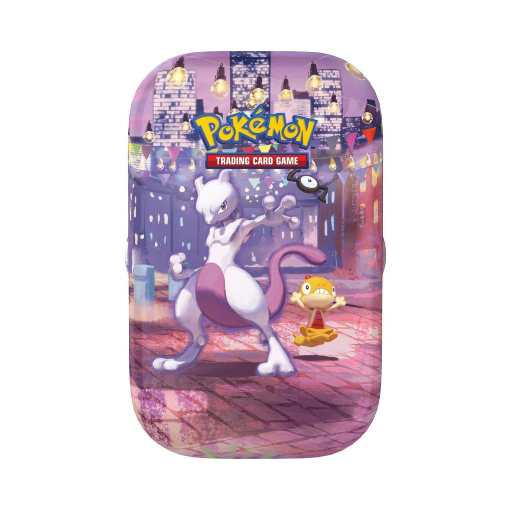 Pokémon TCG: 30th Celebration Mini Tin – Mewtwo (2 Booster Packs, Sticker Sheet, & Collectible Art Card) | Sealed - (Preorder)
