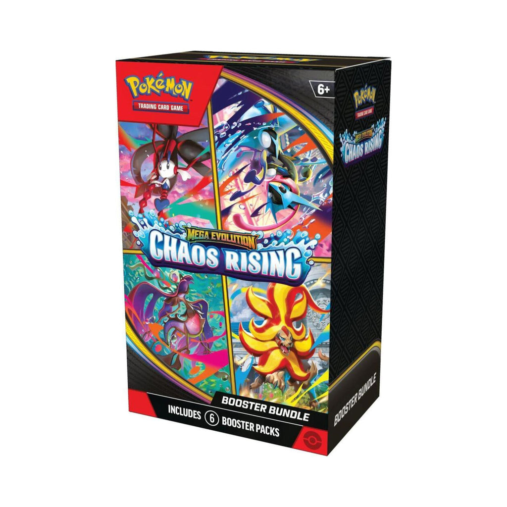 Pokemon TCG Chaos Rising Booster Bundle – ME04 Chaos Rising Expansion, Trading Card Game Booster Pack Set